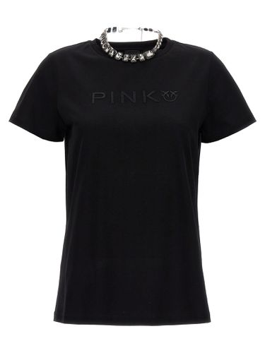 Marcelle T-shirt With Necklace - Pinko - Modalova