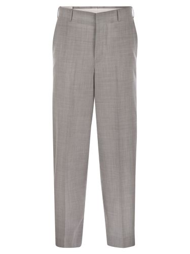 Wide - Straight-leg Trousers In Virgin Wool - PT Torino - Modalova