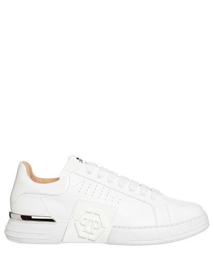 Philipp Plein Leather Sneakers - Philipp Plein - Modalova