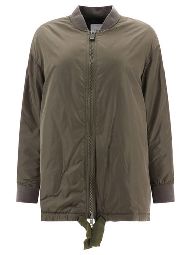 Drawstring Zip-up Bomber Jacket - Aspesi - Modalova