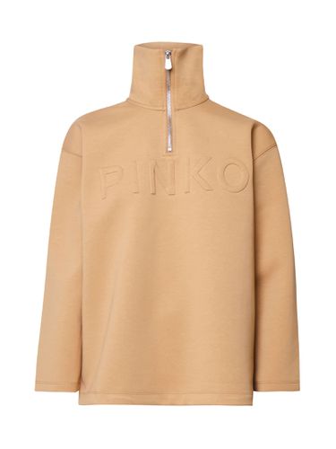 Pinko Stretch Jersey Sweatshirt - Pinko - Modalova