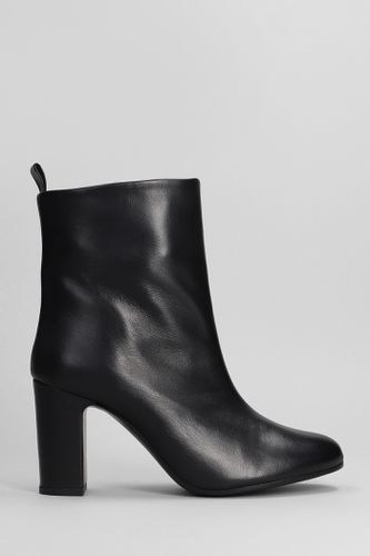 High Heels Ankle Boots In Leather - Marc Ellis - Modalova