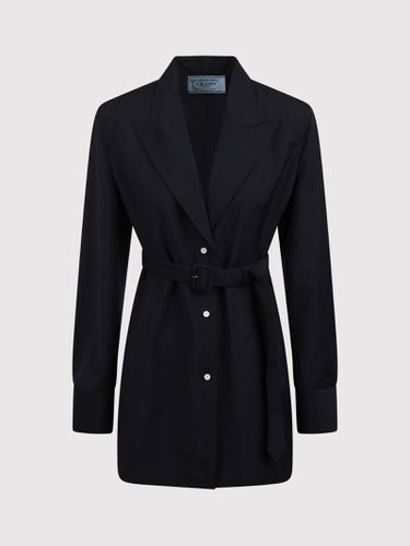 Prada Single-breasted Shirt Jacket - Prada - Modalova