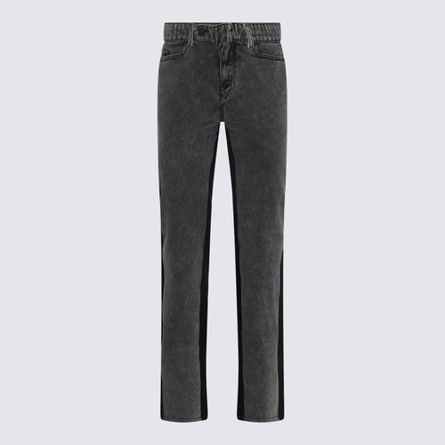 Mugler Black Cotton Denim Jeans - Mugler - Modalova