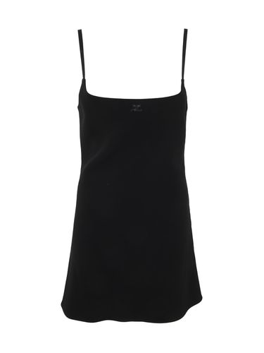 Courrèges A-line Crepe Dress - Courrèges - Modalova