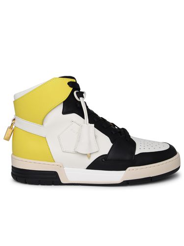 Air Jon And Yellow Leather Sneakers - Buscemi - Modalova