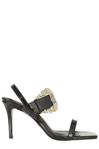 Buckle Heeled Sandals - Versace Jeans Couture - Modalova