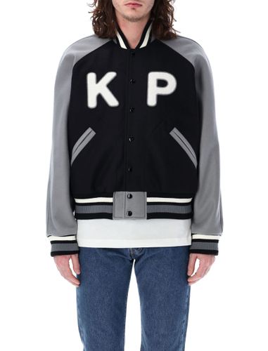 Kenzo Wool Varsity Jacket - Kenzo - Modalova