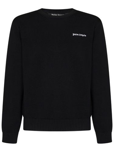 Palm Angels Classic Logo Sweater - Palm Angels - Modalova