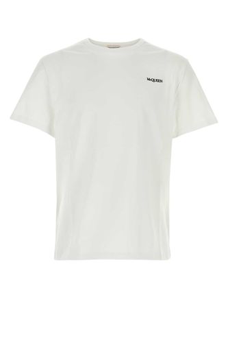 White Cotton T-shirt - Alexander McQueen - Modalova