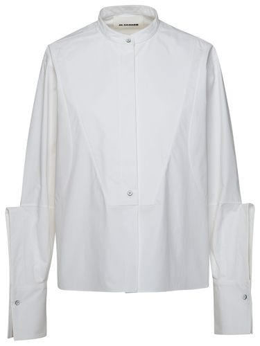 Jil Sander White Cotton Shirt - Jil Sander - Modalova