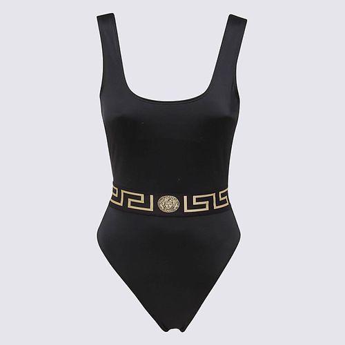 Versace Black Beachwear - Versace - Modalova