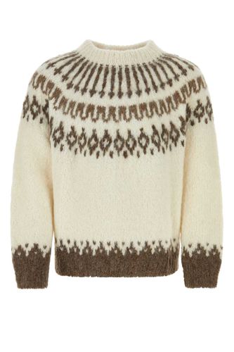 Embroidered Alpaca Blend Oversize Sweater - Bode - Modalova