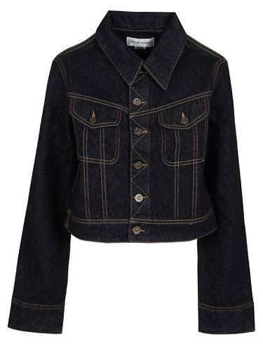 Cropped Denim Jacket - Victoria Beckham - Modalova