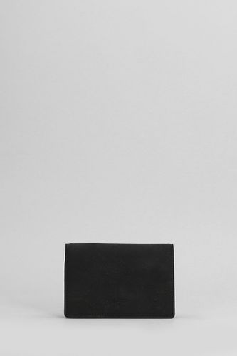 Wallet In Leather - Yohji Yamamoto - Modalova