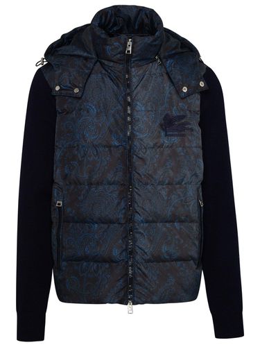 Paisley-printed Zipped Padded Hooded Jacket - Etro - Modalova