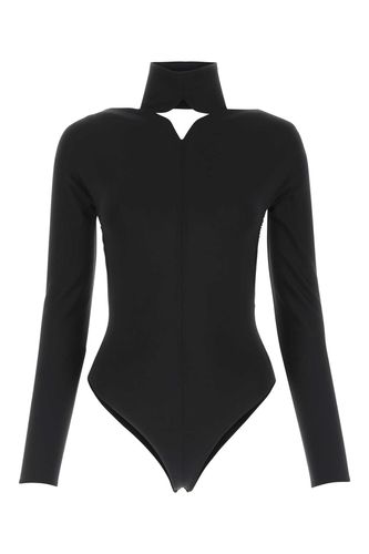 Black Stretch Viscose Blend Bodysuit - Courrèges - Modalova