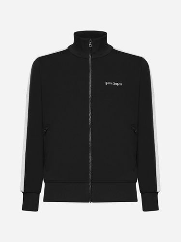 Jersey Zip-up Track Jacket - Palm Angels - Modalova