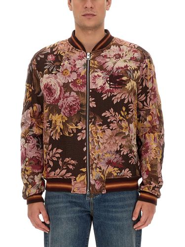 Etro Floral Print Bomber Jacket - Etro - Modalova