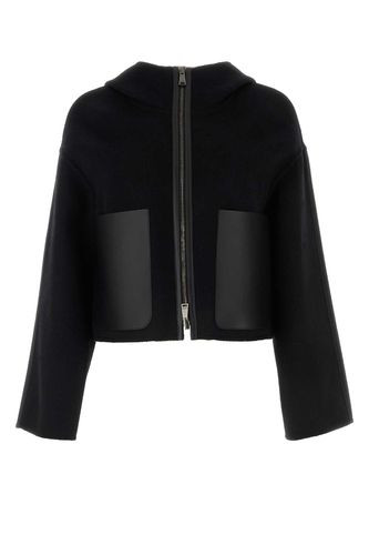 Wool Blend Reversible Jacket - Fendi - Modalova