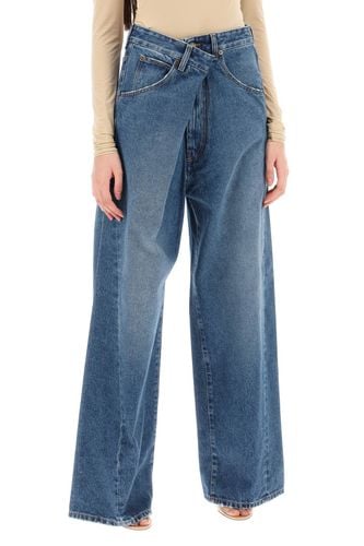 Ines Baggy Jeans With Folded Waistband - DARKPARK - Modalova