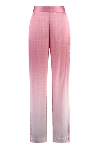 Casablanca Printed Silk Pants - Casablanca - Modalova