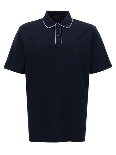 Brioni Logo Embroidery Polo Shirt - Brioni - Modalova