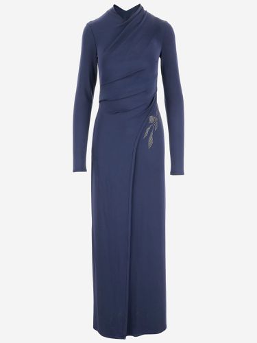 Rear Zip Wrap Long-sleeved Dress - Giorgio Armani - Modalova