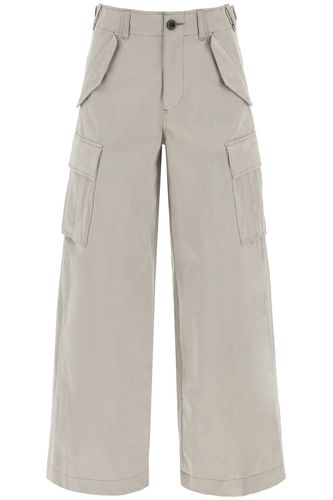 Peach Skin Technical Cargo Pants - Sacai - Modalova