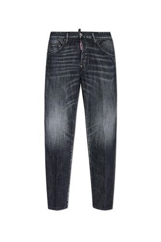 Dsquared2 Logo Patch Skater Jeans - Dsquared2 - Modalova