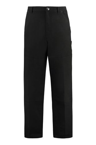 Moncler Stretch Cotton Trousers - Moncler - Modalova