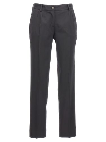 Stretch Gabardine Trousers - Dolce & Gabbana - Modalova