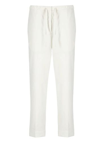 Jil Sander Cropped Cotton Trousers - Jil Sander - Modalova