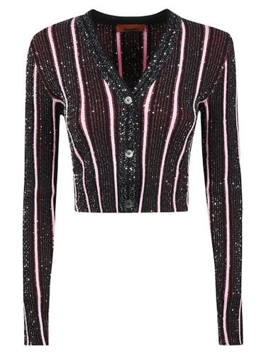 Missoni Glittery Cropped Cardigan - Missoni - Modalova