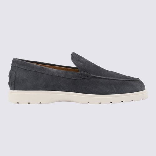 Leather-suede Blend Loafers - Tod's - Modalova