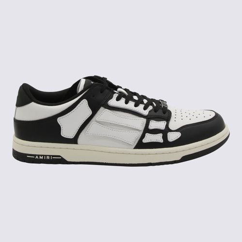 White And Black Skel Low Top Sneakers - AMIRI - Modalova