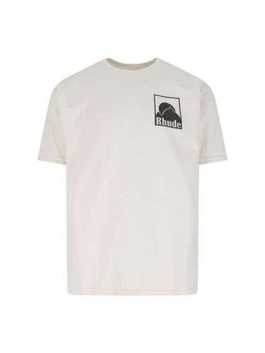 Rhude moonlight Badge T-shirt - Rhude - Modalova