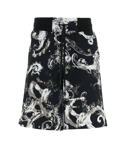 Barocco-printed Drawstring Track Shorts - Versace Jeans Couture - Modalova