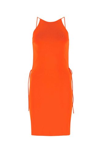 Orange Stretch Viscose Blend Dress - Bottega Veneta - Modalova