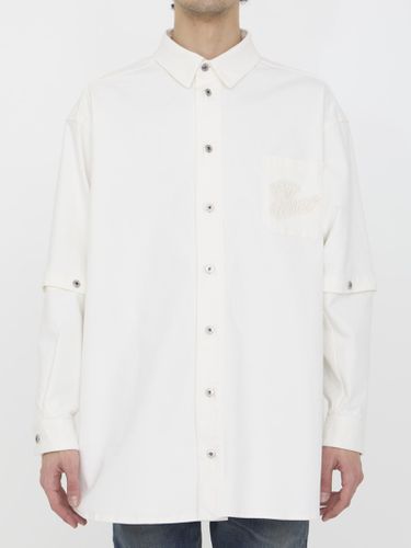 Off-White 90s Logo Overshirt - Off-White - Modalova