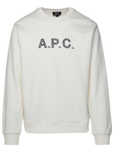 A. P.C. White Cotton Sweatshirt - A.P.C. - Modalova