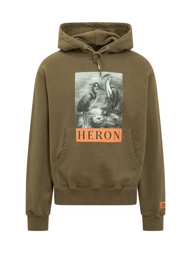 Sweatshirt With Logo Print - HERON PRESTON - Modalova