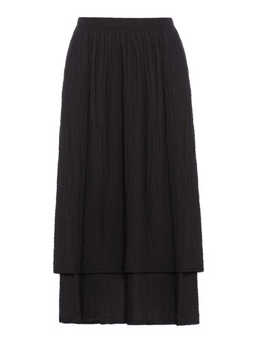 Long Skirt In Ruffled Fabric - Transit - Modalova