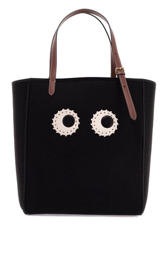 Small Felt Mini Tote Bag With Eye Design - Anya Hindmarch - Modalova