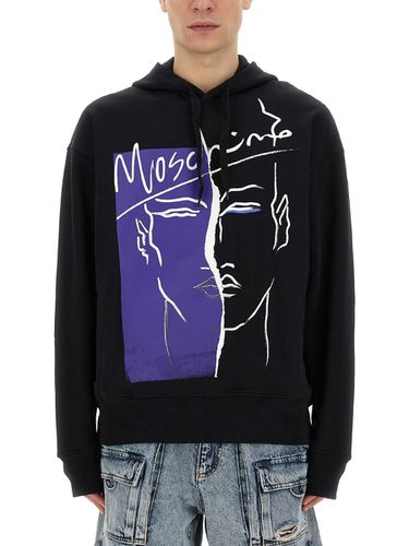 Moschino Sweatshirt With Logo - Moschino - Modalova