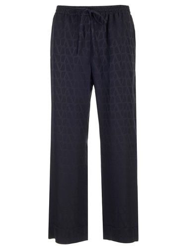 Toile Iconographe Silk Trousers - Valentino Garavani - Modalova