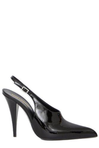 Raven Pointed-toe Slingback Pumps - Saint Laurent - Modalova