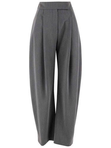 Tailored Pleated Wide-leg Trousers - Pinko - Modalova