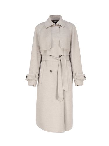 Oversized Cashmere Trench Coat - Max Mara - Modalova