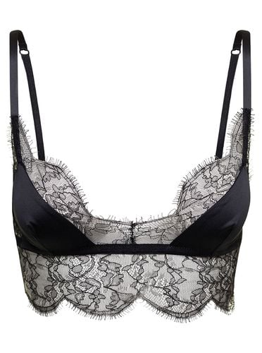 Dolce & Gabbana Lace Satin Bralette - Dolce & Gabbana - Modalova